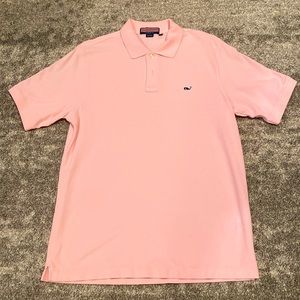Vineyard Vines Men’s Light Pink Polo size M